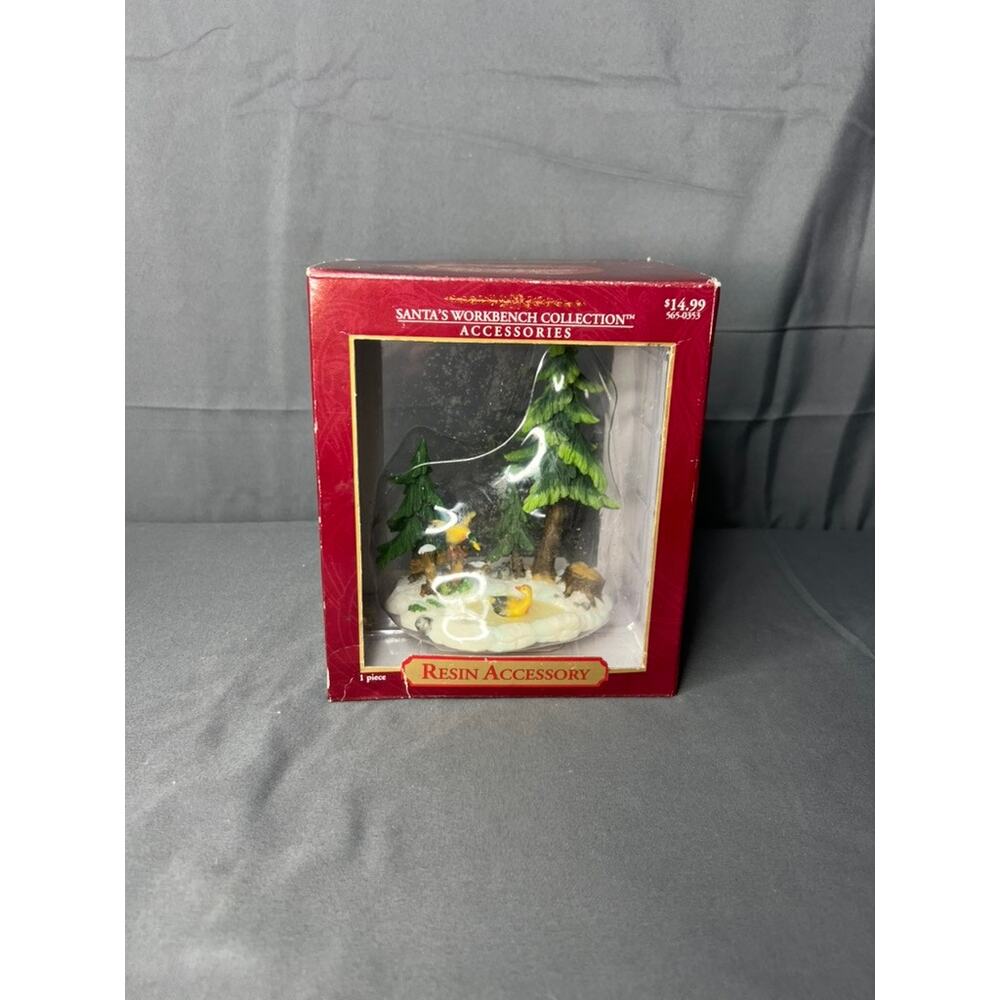 Duck Christmas Decor - Santa's Workbench NIP